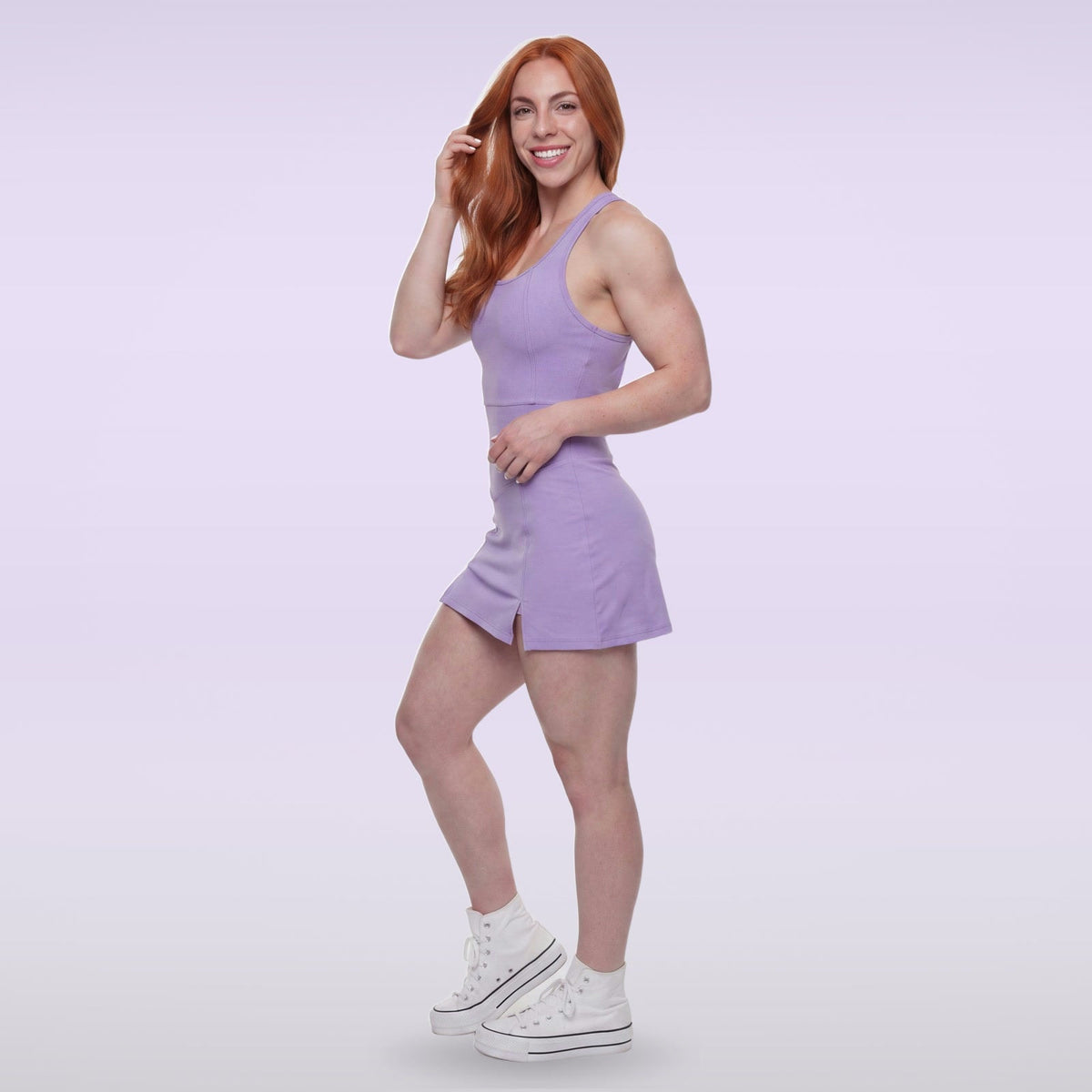 Vestido Dazpa Esperança Lilás