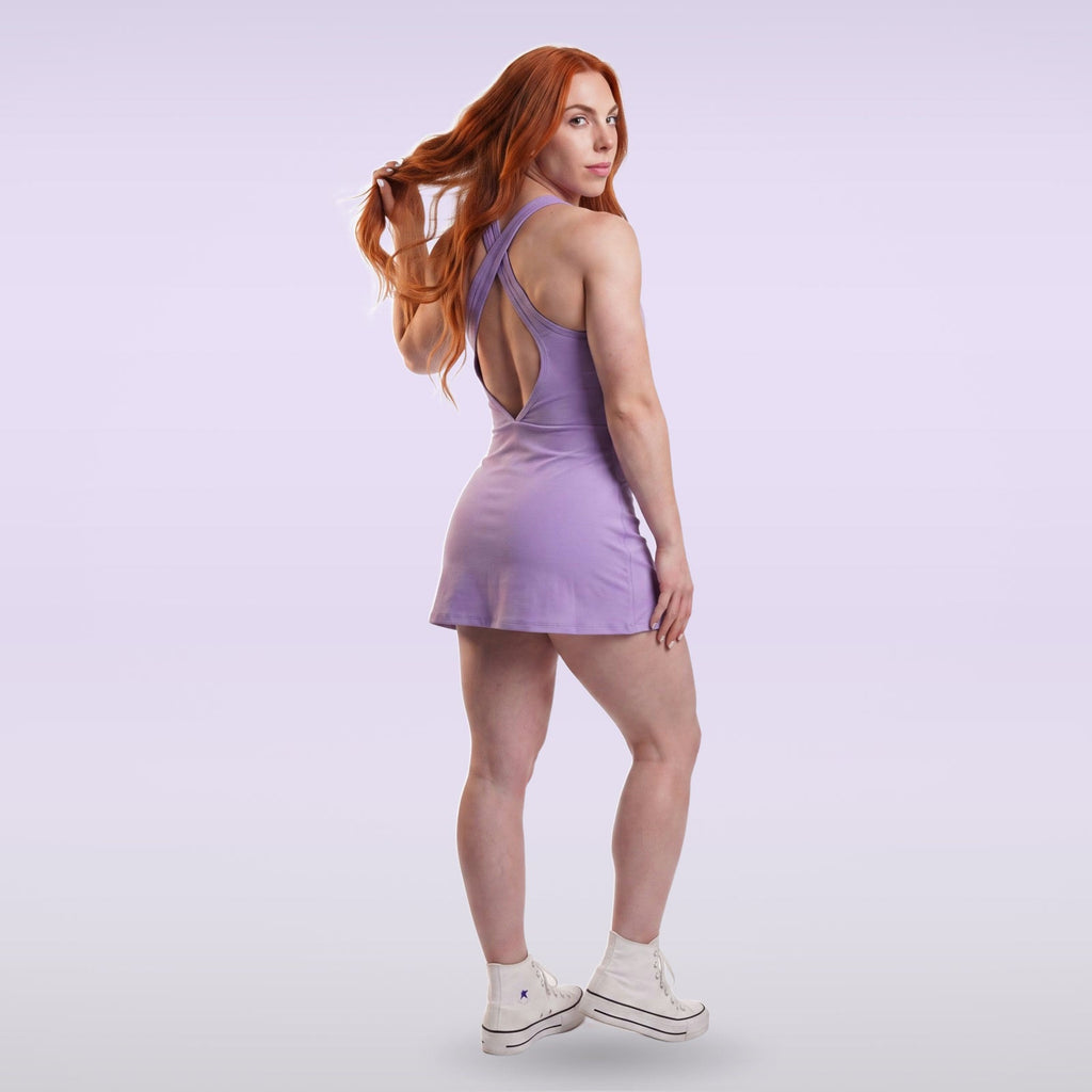 Vestido Dazpa Esperança Lilás