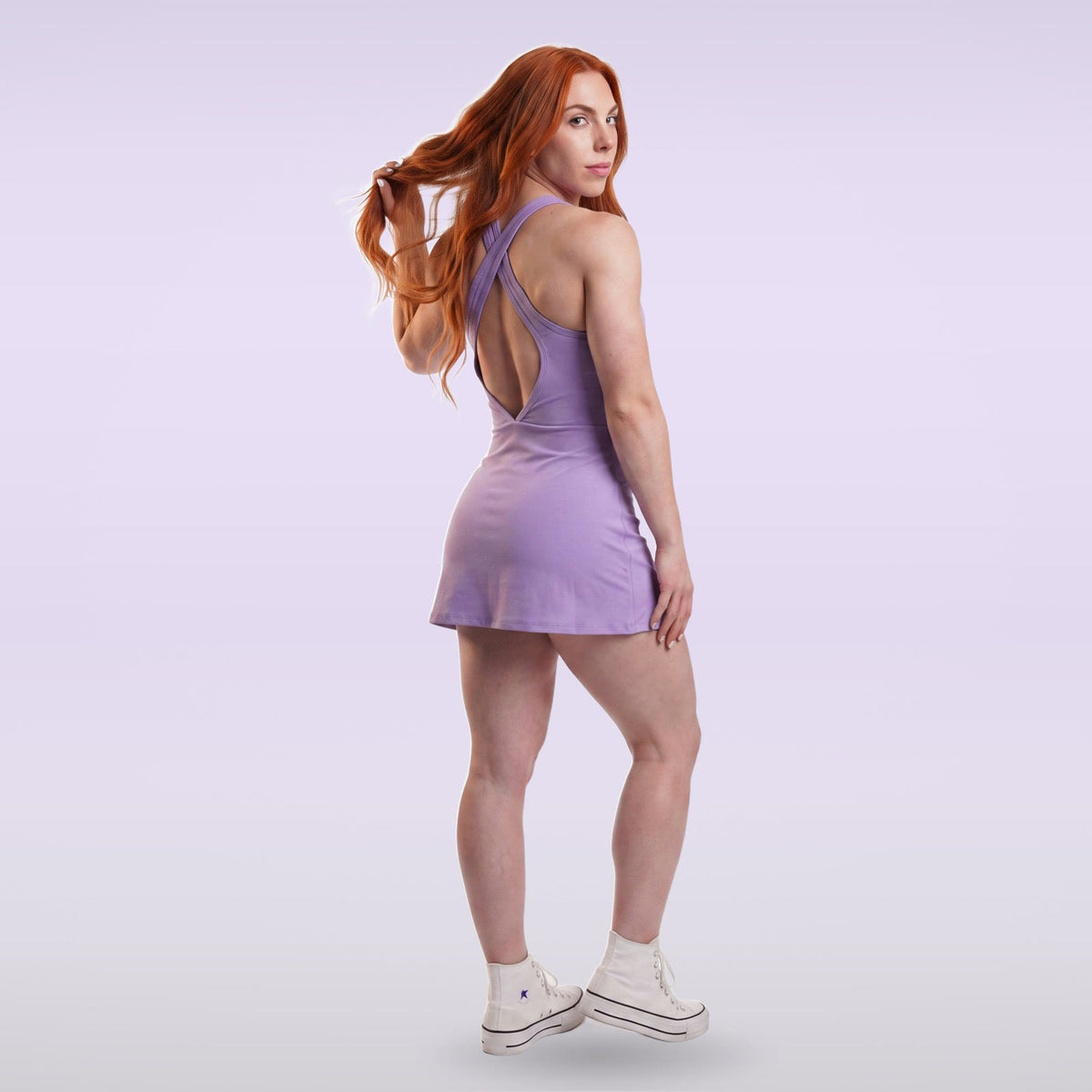 Vestido Dazpa Esperança Lilás