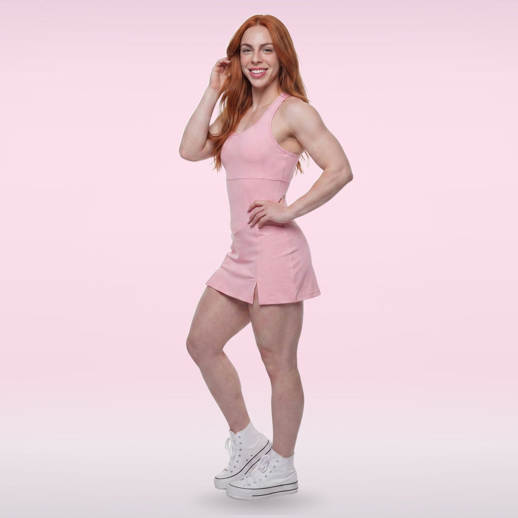 Vestido Dazpa Esperança Rosa
