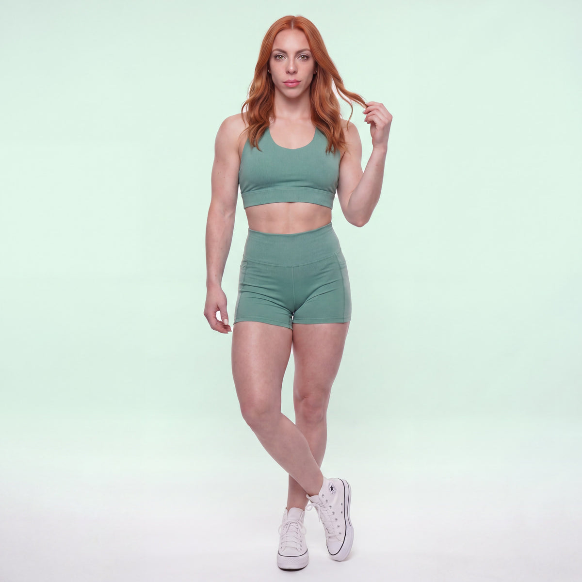 Conjunto Dazpa Essencial Verde Sálvia