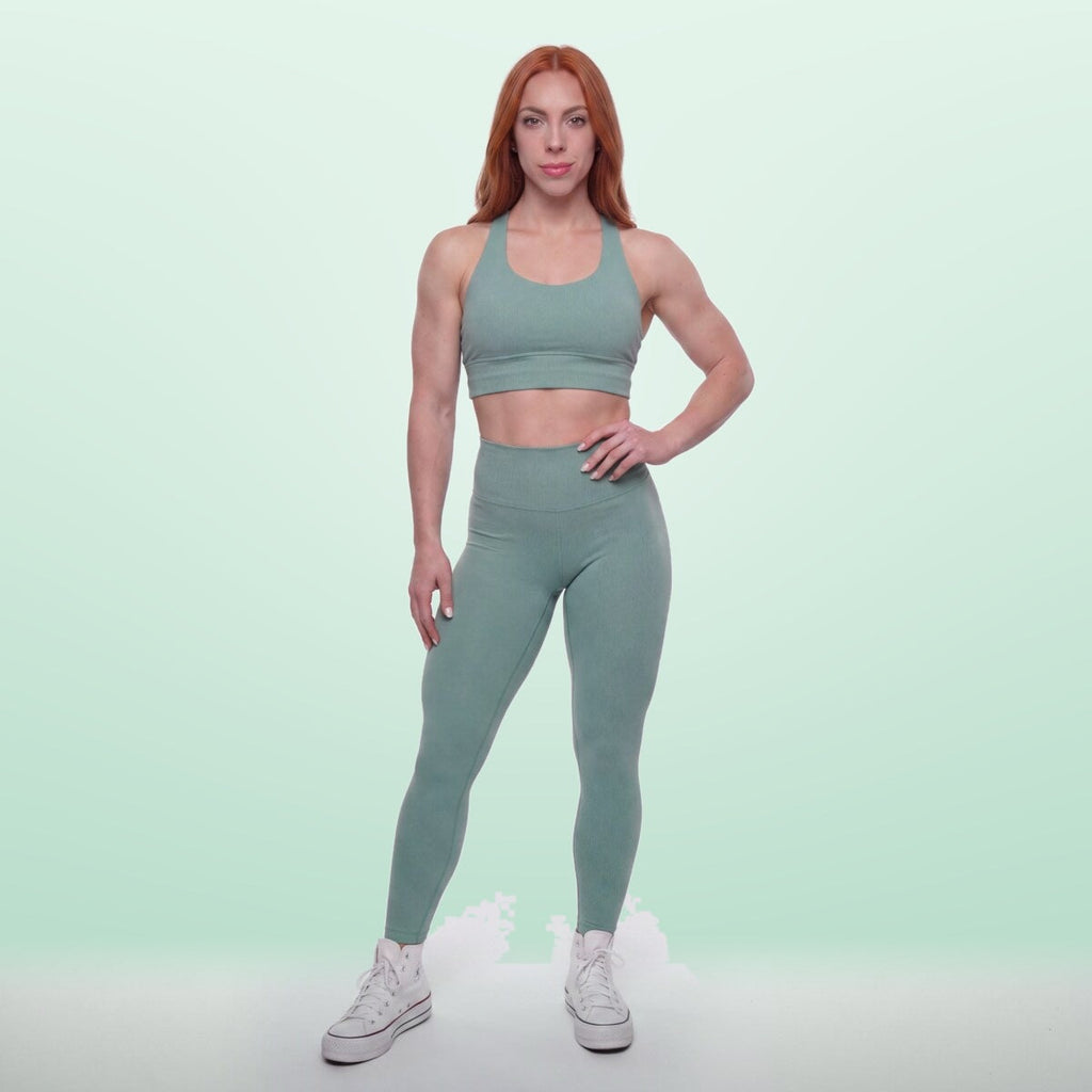 Conjunto Dazpa Movimento Verde Sálvia