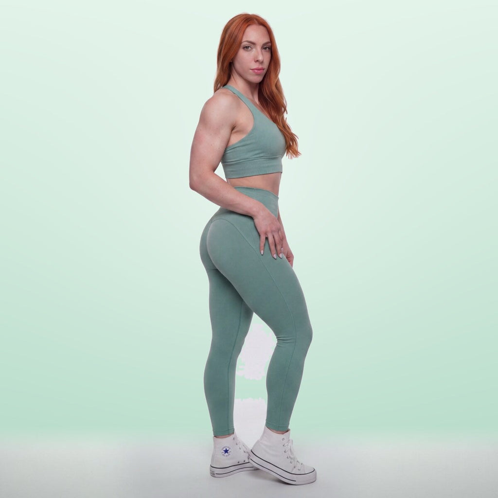 Conjunto Dazpa Movimento Verde Sálvia