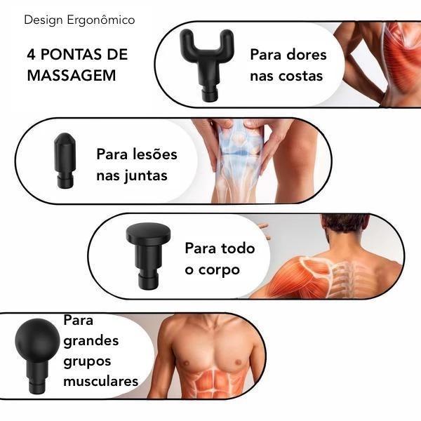 Pistola Massageadora Phoenix A2 Body Shaping Professional